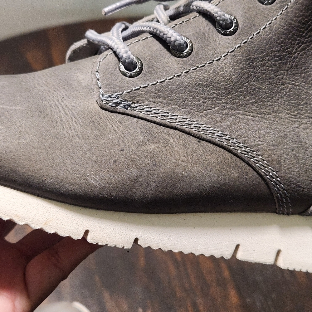 Kodiak Canada Boots Chukka Women's Size 7.5 Grey Nubuck Leather Lace Up 419103GY - Picture 8 of 14